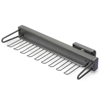 Wysuwany boczny wieszak na krawaty do szafy garderoby QUARTZ EMUCA