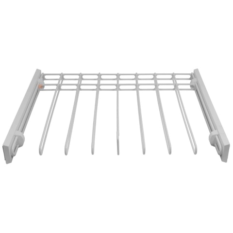 Wysuwany wieszak na spodnie do szafy garderoby 800MM SMART Biały GTV