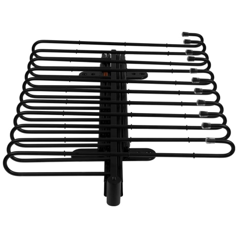 Wysuwany wieszak na spodnie do szafy garderoby Czarny HACK