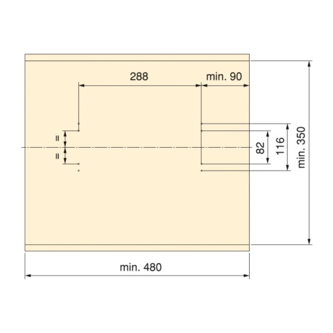Wysuwany wieszak na spodnie do szafy garderoby Tytanowy QUARTZ EMUCA