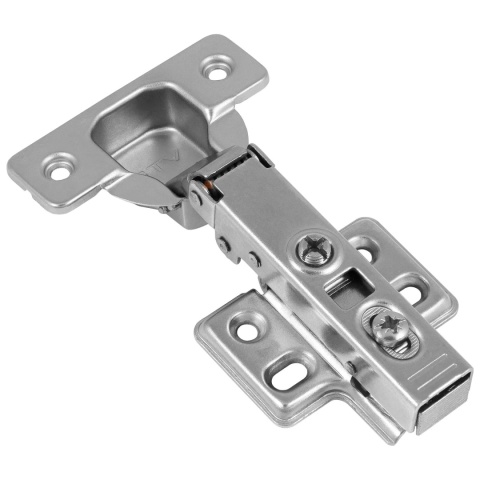 Zawias meblowy nakładany PRESTIGE z samodociągiem CLIP-ON GTV