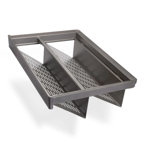 Zestaw wysuwanych szuflad na buty do garderoby Quartz 862 - 888 mm (M90) Emuca