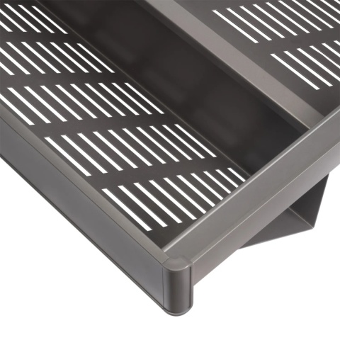 Zestaw wysuwanych szuflad na buty do garderoby Quartz 862 - 888 mm (M90) Emuca