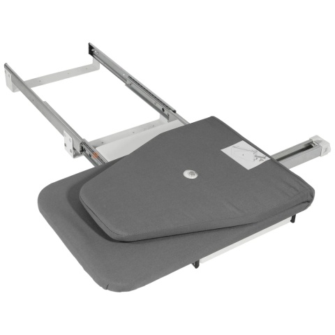 Deska do prasowania składana wyciągana Szara EMUCA