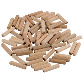 Kołki drewniane meblowe stolarskie 8x35mm 100 sztuk