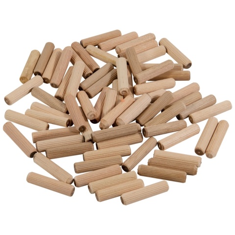 Kołki drewniane meblowe stolarskie 8x35mm 100 sztuk