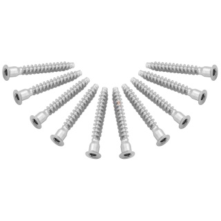 Konfirmaty wkręty do skręcania płyt meblowych 6.4x50mm 100 sztuk