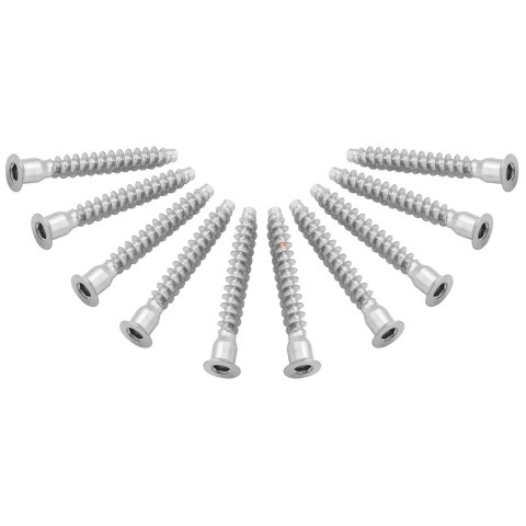 Konfirmaty wkręty do skręcania płyt meblowych 6.4x50mm 100 sztuk