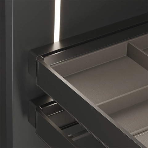 Listwa dystans do ramy QUARTZ tytanowy EMUCA