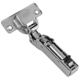 Zawias meblowy bliźniaczy X91N bez sprężyny Nikiel EMUCA