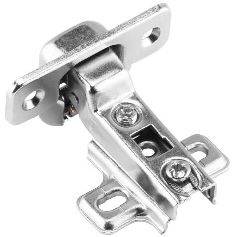 Zawias meblowy bliźniaczy BICN + Prowadnik H-0 GTV