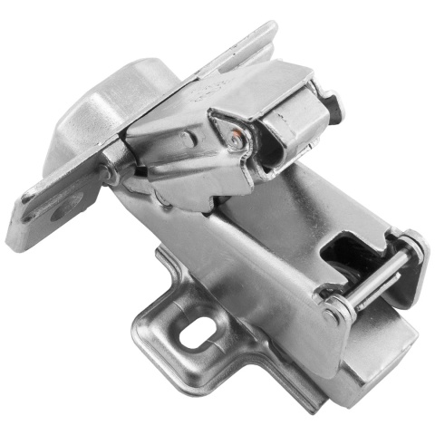 Zawias meblowy kątowy 165° PRESTIGE z samodociągiem CLIP-ON GTV