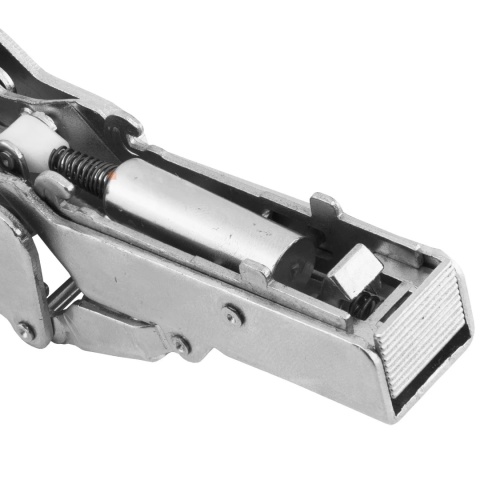 Zawias meblowy kątowy 165° PRESTIGE z samodociągiem CLIP-ON GTV