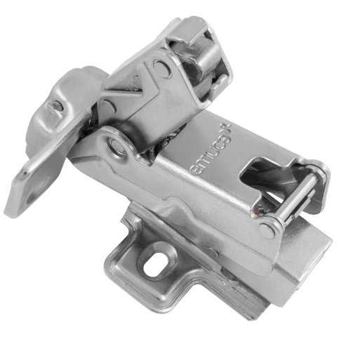 Zawias meblowy kątowy 165° nakładany X91N Nikiel EMUCA