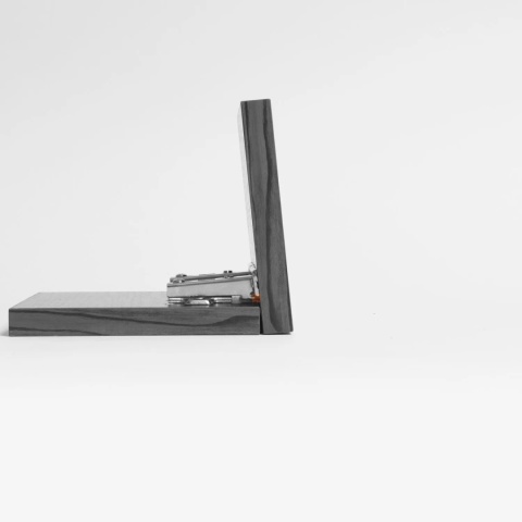 Zawias meblowy nakładany X91 samodomyk Czarny EMUCA