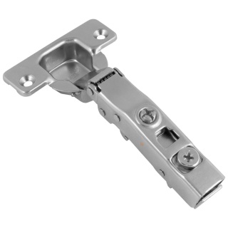 Zawias meblowy nakładany X91 samodomyk Nikiel EMUCA