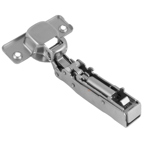 Zawias meblowy nakładany X91 samodomyk Nikiel EMUCA