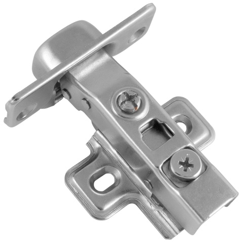 Zawias meblowy nakładany X91 samodomyk Nikiel EMUCA