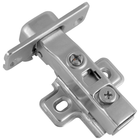 Zawias meblowy nakładany X91N Nikiel EMUCA