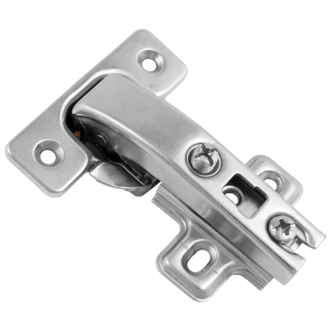 Zawias meblowy równoległy KT 90° + Prowadnik H-2 GTV