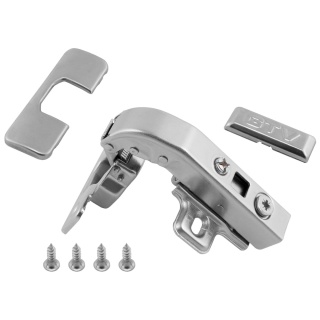 Zawias meblowy równoległy PRESTIGE z samodociągiem CLIP-ON GTV