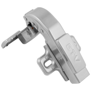 Zawias meblowy równoległy PRESTIGE z samodociągiem CLIP-ON GTV