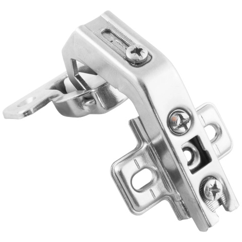 Zawias meblowy uzupełniający 25-90 AGV + Prowadnik H-2 AMIX