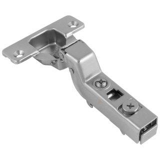 Zawias meblowy wpuszczany X91N bez sprężyny Nikiel EMUCA