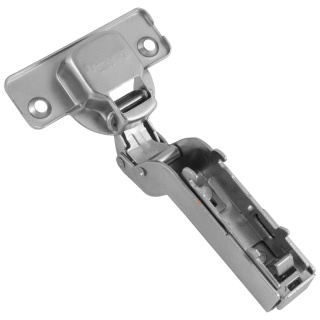 Zawias meblowy wpuszczany X91N bez sprężyny Nikiel EMUCA