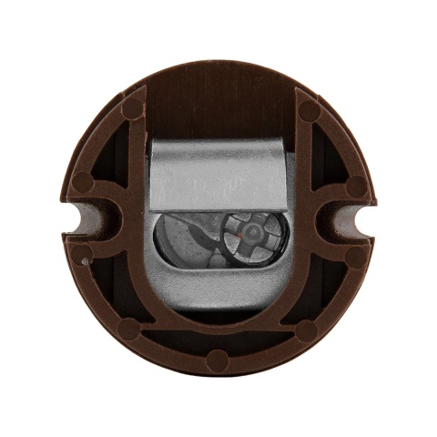 Zawieszka meblowa mimośrodowa regulowana fi 35mm Brązowa