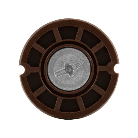 Zawieszka meblowa mimośrodowa regulowana fi 35mm Brązowa