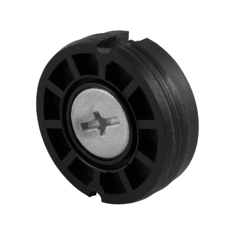 Zawieszka meblowa mimośrodowa regulowana fi 35mm Czarna