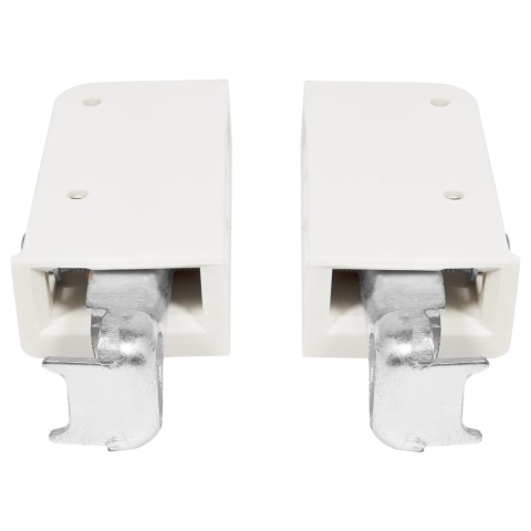 Zawieszka meblowa regulowana Hover L+P Biała + szyna EMUCA