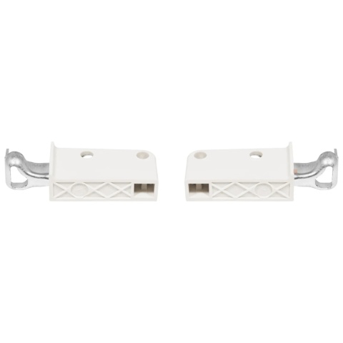 Zawieszka meblowa regulowana Hover L+P Biała + szyna EMUCA