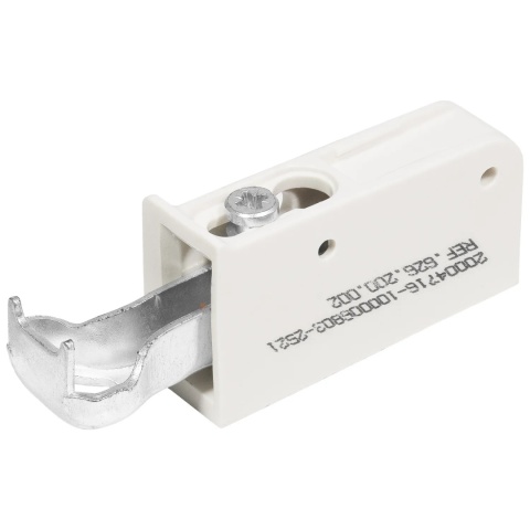 Zawieszka meblowa regulowana Hover L+P Biała + szyna EMUCA