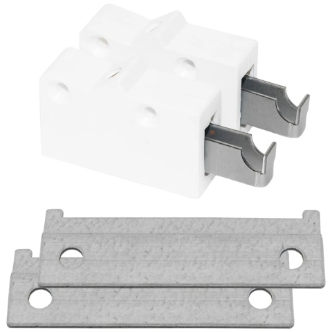 Zawieszka meblowa regulowana + Szyna montażowa KPL AMIX