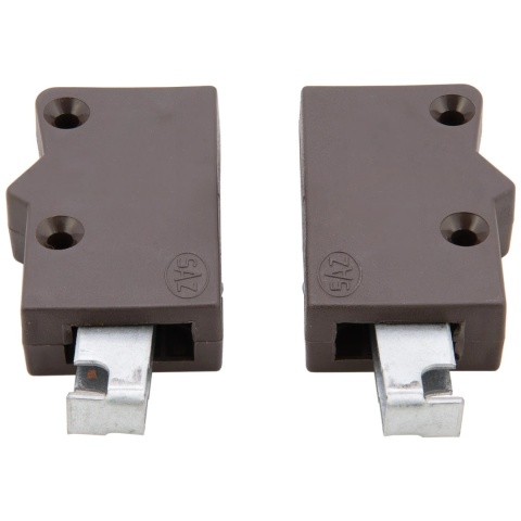 Zawieszka meblowa regulowana ZUW02 wąska Brązowa AMIX