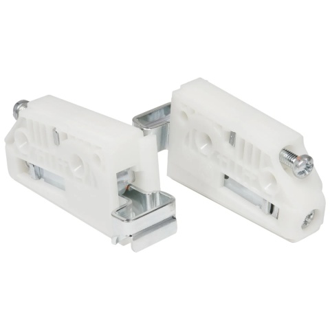 Zawieszka meblowa regulowana do szafek CAMAR 806 L+P + zaślepka Biała