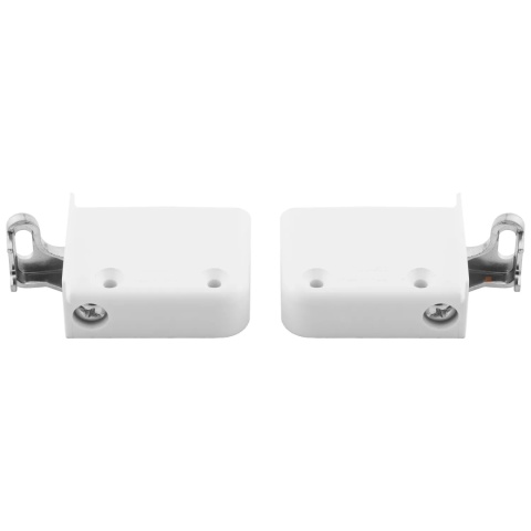 Zawieszka meblowa regulowana zestaw Biała BLUM