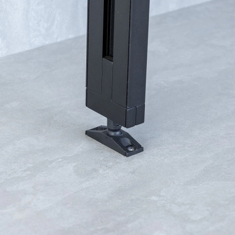 Komplet mocowań do podłogi/sufitu ZERO Kaszmir