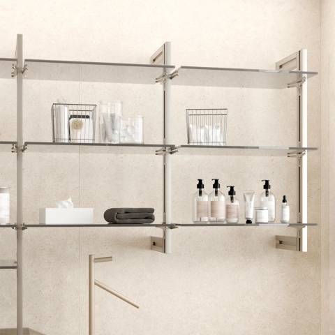 Komplet mocowań do ściany ZERO Kaszmir