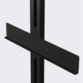 Komplet mocowań do stojaków szafy Hack ZERO Czarny