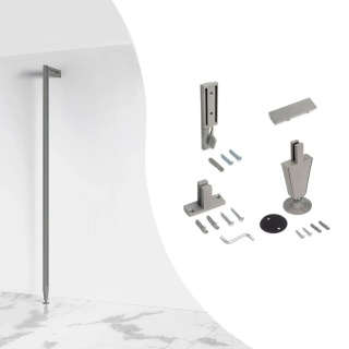 Komplet mocowań profili kształt L ZERO Kaszmir