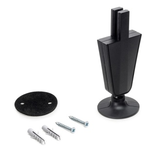 Komplet niwelatorów do podłogi/sufitu ZERO Czarny