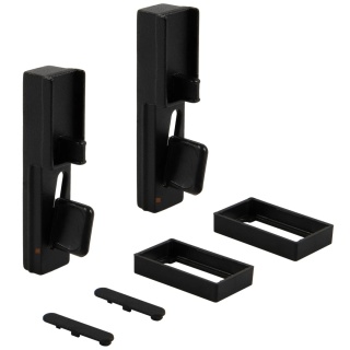 Komplet uchwytów do drążka ZERO Czarny