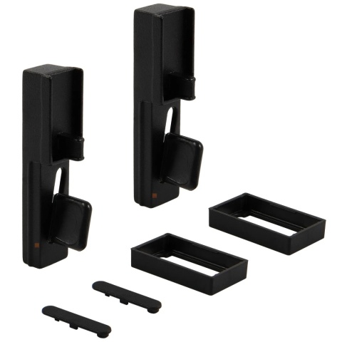 Komplet uchwytów do drążka ZERO Czarny