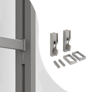 Komplet uchwytów do drążka ZERO Kaszmir