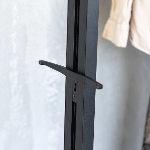 Komplet wsporników do półek ZERO Czarny