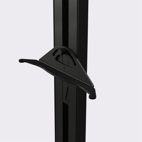 Komplet wsporników do półki pochylonej ZERO Czarny