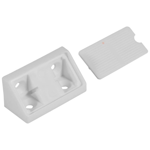 Podpórki Komandorki Łączniki półek K-02 1 szt Białe